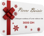 Chèque cadeau 3000 DH cadeaux entreprises mariage décoration casablanca maroc
